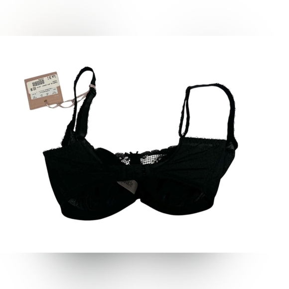 Panache NWT Jasmine Balconnet Bra Black Lacey Size 30G - Picture 1 of 7